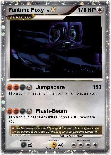 Pokemon Funtime Foxy