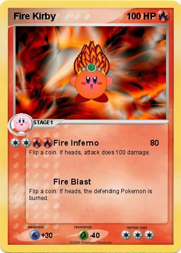 Pokemon Fire Kirby