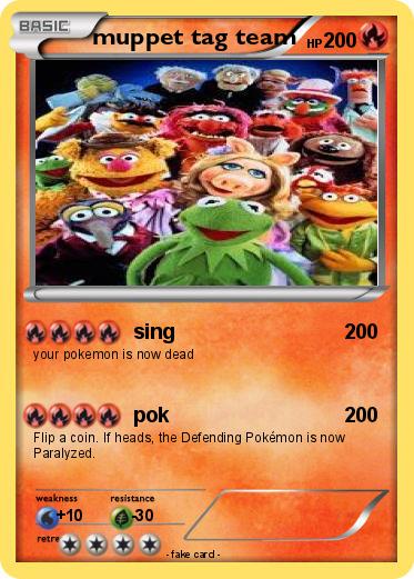 Pokemon muppet tag team