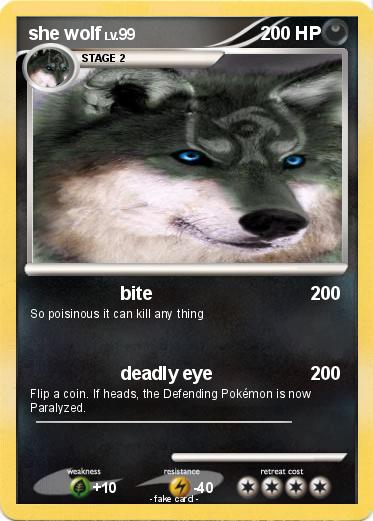 Pokemon she wolf
