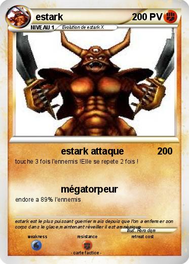 Pokemon estark
