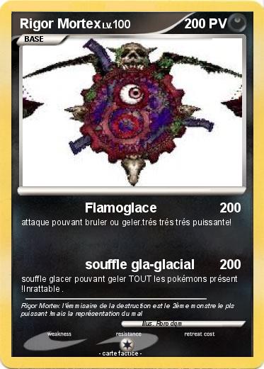 Pokemon Rigor Mortex