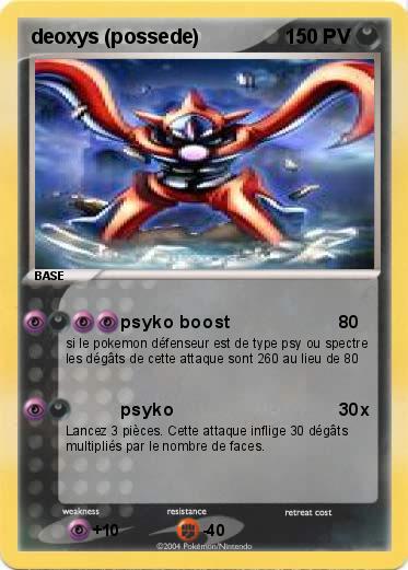 Pokemon deoxys (possede)