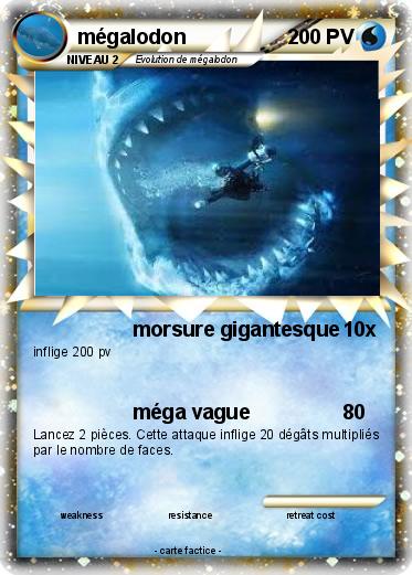 Pokemon mégalodon