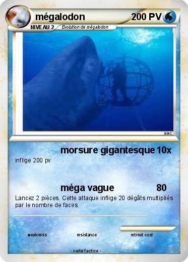 Pokemon mégalodon