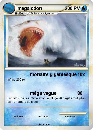 Pokemon mégalodon