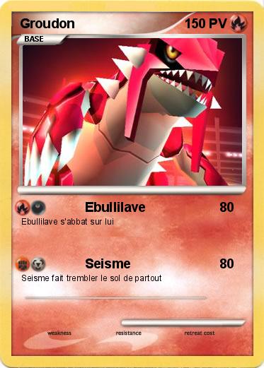 Pokemon Groudon