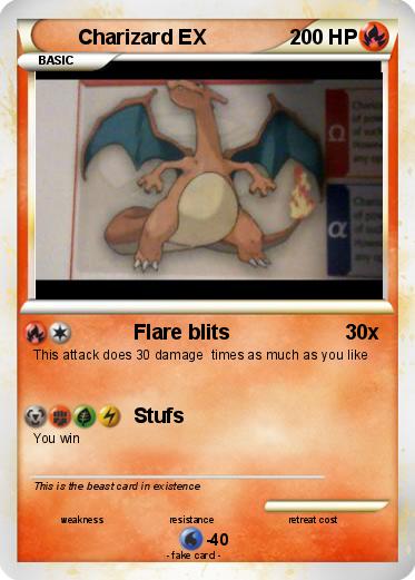Pokemon Charizard EX