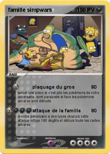 Pokemon famille simpwars