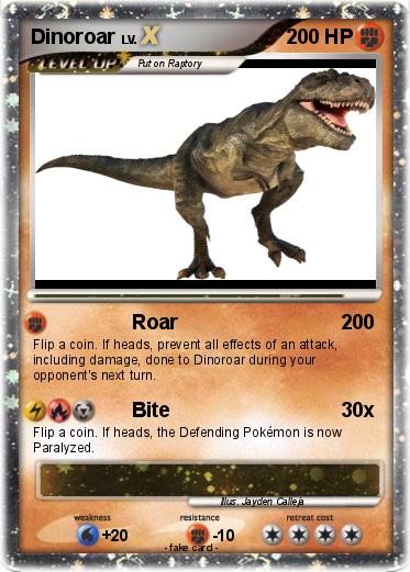 Pokemon Dinoroar
