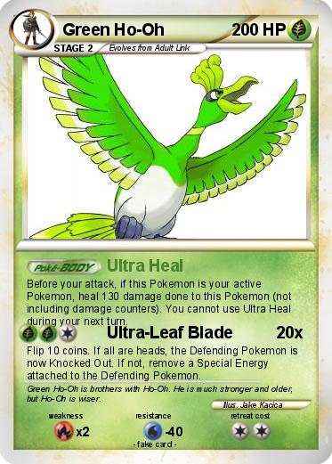 Pokemon Green Ho-Oh