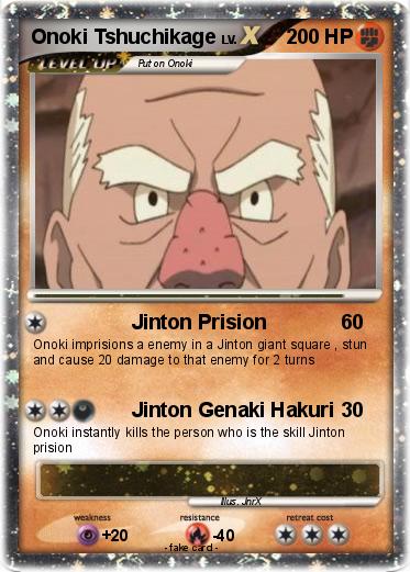 Pokemon Onoki Tshuchikage