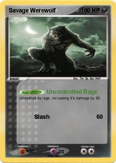 Pokemon Savage Werewolf