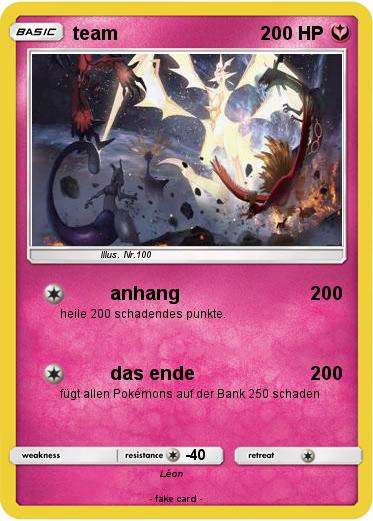 Pokemon team