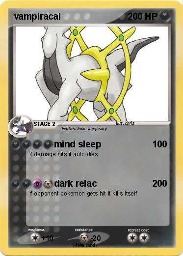 Pokemon vampiracal