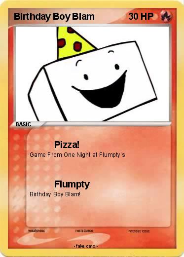 Pokemon Birthday Boy Blam