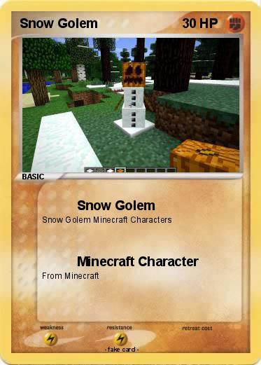 Pokemon Snow Golem