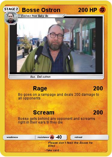 Pokemon Bosse Ostron