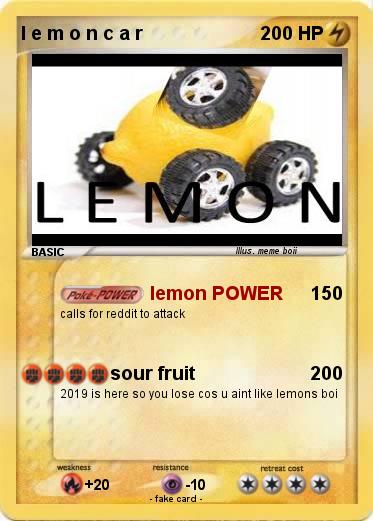 Pokemon l e m o n c a r