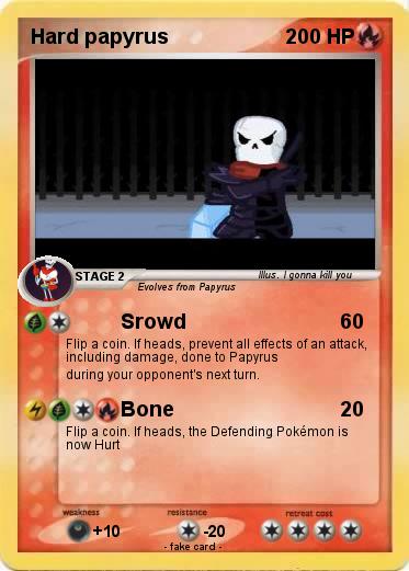 Pokemon Hard papyrus