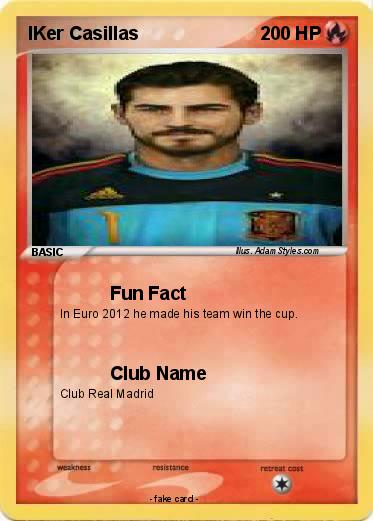 Pokemon IKer Casillas