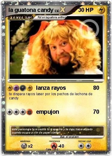 Pokemon la guatona candy