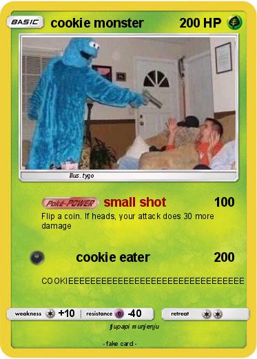 Pokemon cookie monster