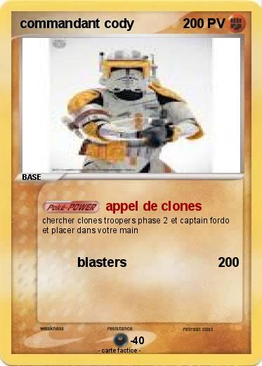 Pokemon commandant cody