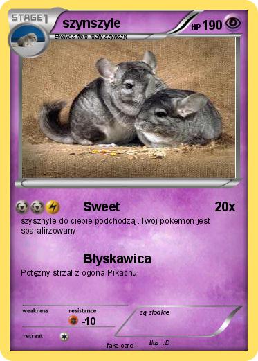 Pokemon szynszyle