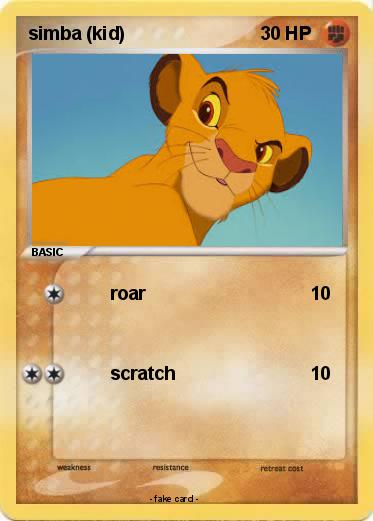 Pokemon simba (kid)