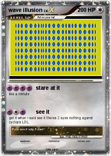 Pokemon wave illusion