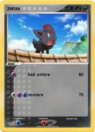 Pokemon zorua