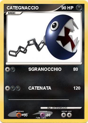 Pokemon CATEGNACCIO
