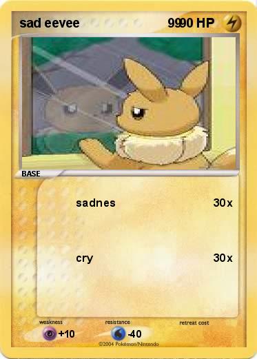 Pokemon sad eevee                         99