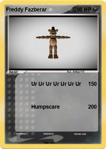 Pokemon Freddy Fazberar