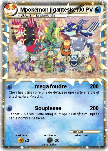 Pokemon Mpokémon jiganteske