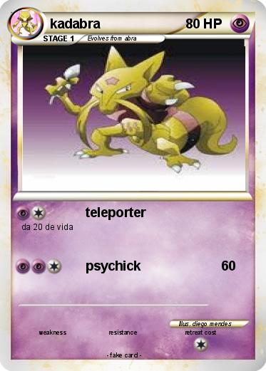 Pokemon kadabra