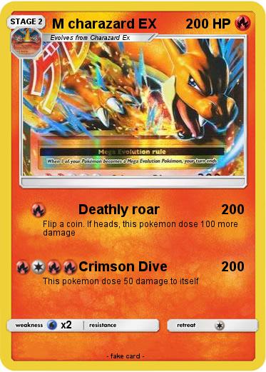 Pokemon M charazard EX