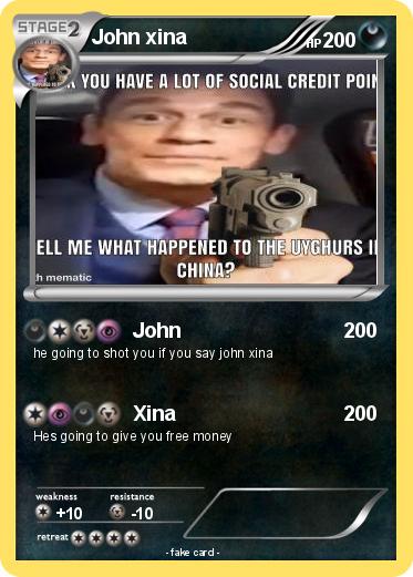 Pokemon John xina