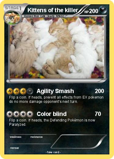 Pokemon Kittens of the killer