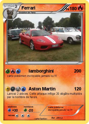 Pokemon Ferrari