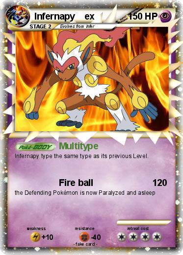 Pokemon Infernapy    ex