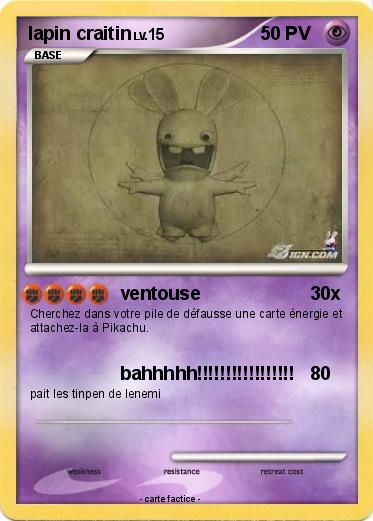 Pokemon lapin craitin