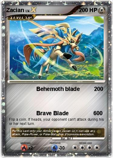 Pokemon Zacian
