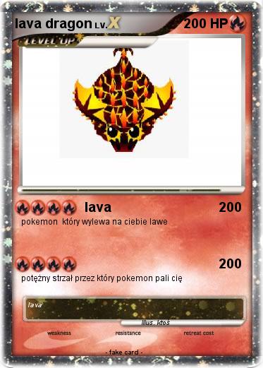 Pokemon lava dragon