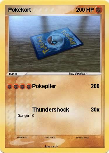 Pokemon Pokekort