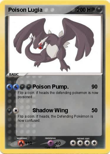 Pokemon Poison Lugia