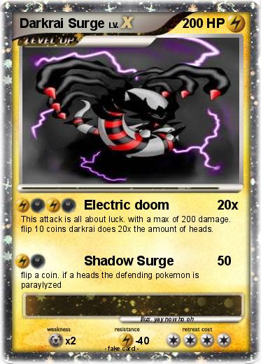 Pokemon Darkrai Surge