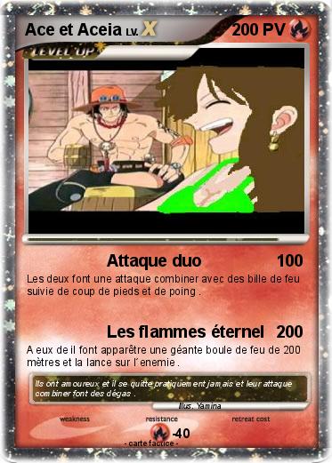 Pokemon Ace et Aceia