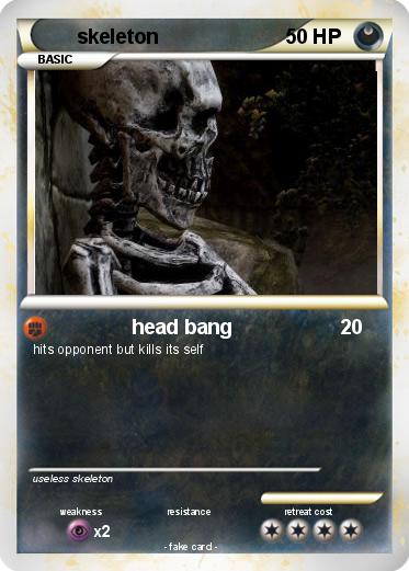Pokemon skeleton
